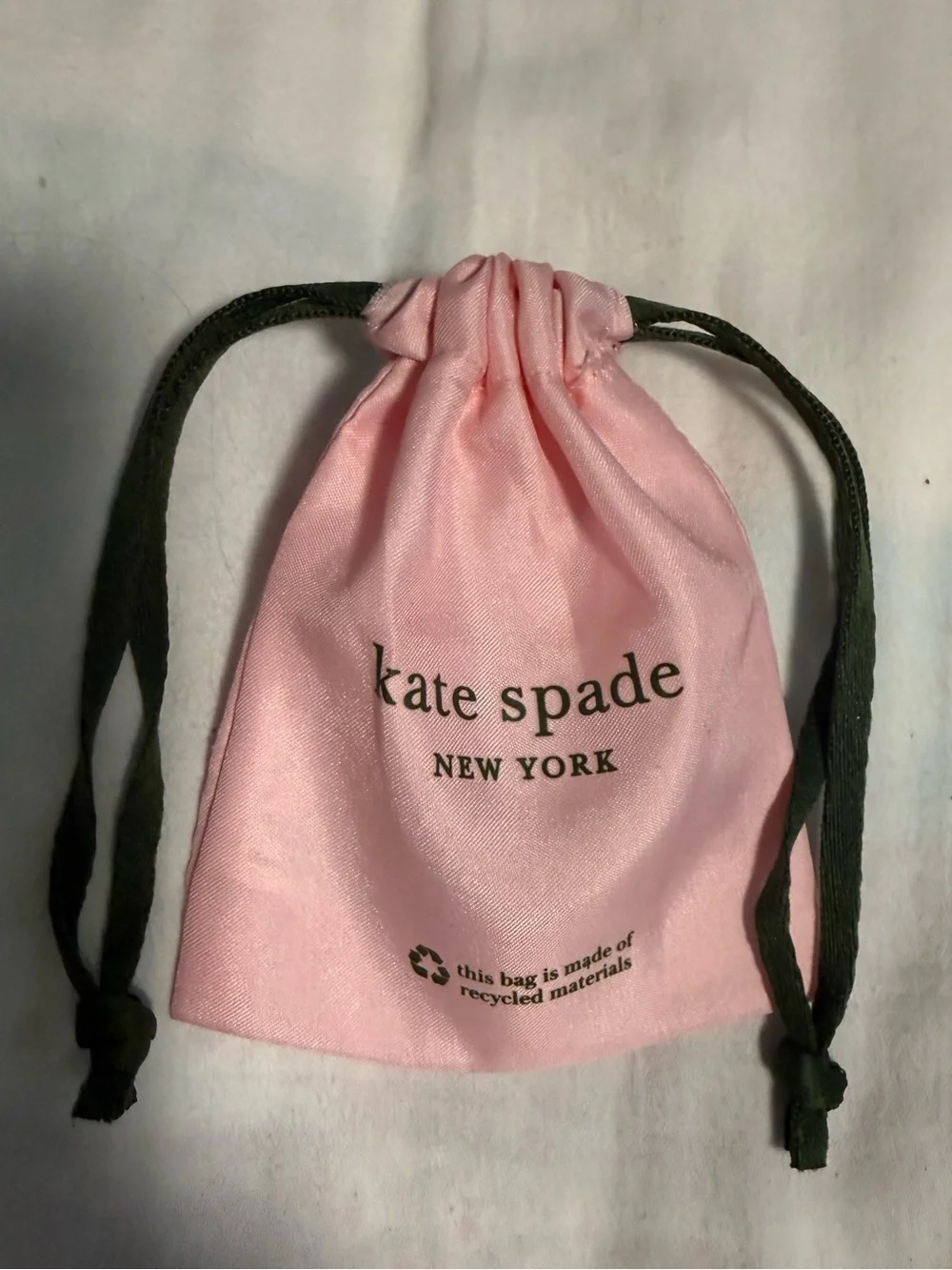kate spade Light Blue Crystal Stud Earrings with with Dust Bag! NWT